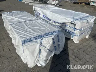 Gipsplader Knauff Farmaceut/Fibergips samlet 80plader