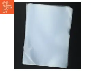 Transparente plastlommer (str. A 4)
