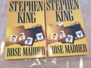 Stephen King Bogen Rose Madder Del 1 og 2