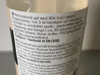 Håndsprit gel