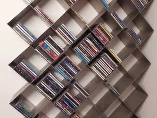 CD holder i rustfrit stål