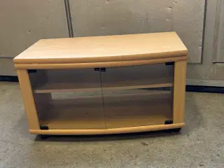 TVbord med glaslåger