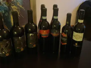 Diverse vinflasker 