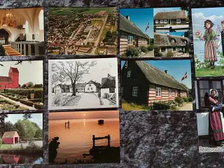 Gamle Postkort ubrugte