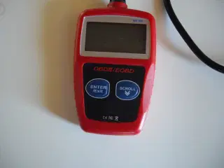 OBD2 tester og sletter + Opel mm. TMPS reset
