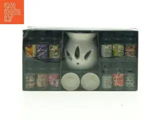 Duftsæt med oliebrænder og æteriske olier