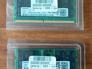 2 x Samsung / DDR5 / module / 16 GB