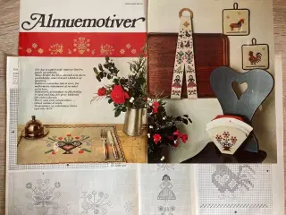 Broderimønster: Almuemotiver