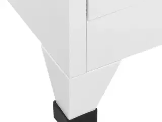 Lockerskab med 9 rum 90x45x180 cm grå