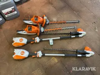 Hækkeklippere Stihl 4 styk