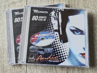 2 stk. CD-R *NY*