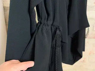 Asymmetrisk Cardigan Med Blonder