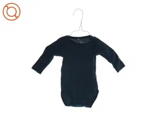 Mørkeblå bodystocking med lange ærmer (str. 62)