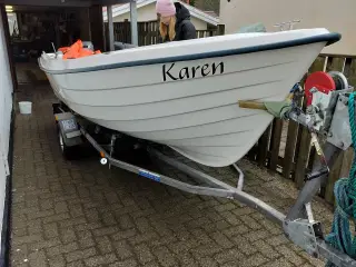 Båd til fritidsfiskeri