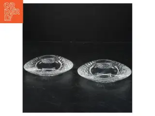 Glaslysestager (str. 14 cm)