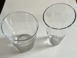 Vase dobbelt, Menu