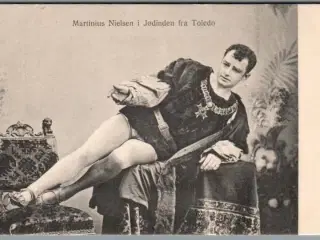 Martinius Nielsen i Jødinden fra Toledo - Skuespiller - Postkort - Ubrugt