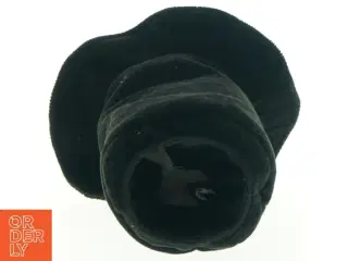 Sort tryllehat med kanin (str. 31 cm)