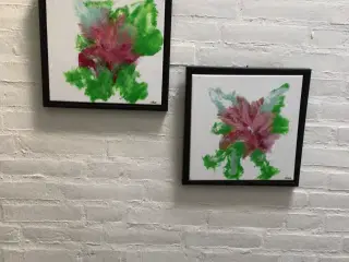 Nye malerier, acryl