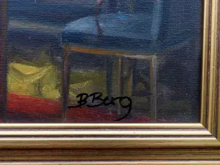 Maleri af Bente Berg (f. 1931-)