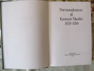 Navneregister til Kronens skøder 1535-17
