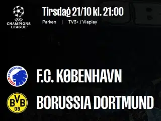 FCK v Dortmund, Nedre C, F.C. København, Parken