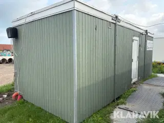 Toilet- og badeskur Vinderup Skurvogne 6 mands