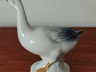 Flot porcelæns gås