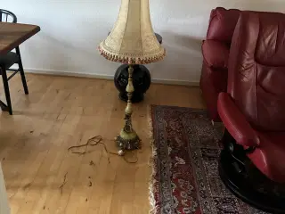 antik lampe klunketiden ca 1900
