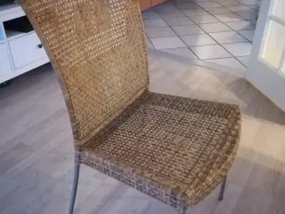 4 cane line stole til udestuen