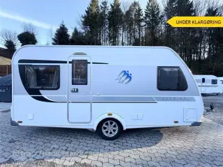 2018 - Knaus Südwind Silver Selection 450 FU   Franskseng-Gulvtemp.-Mover-Telt