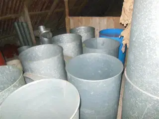 - - - Galvaniserede bøjninger/rør