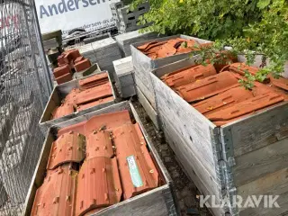 Tegl tagsten Højslev LD Gl. dansk Cirka 600 styk