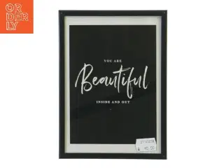 Dekorativ billedramme (str. 19x14 cm)