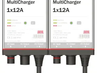 DEFA multicharger 12v 2x12a