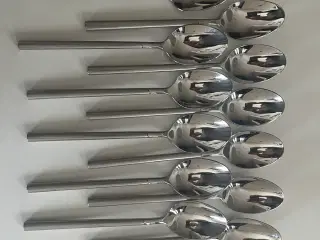 Silke bestik fra Rådvad. Spiseskeer.