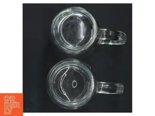 Ølkrus i glas (str. 11,5 cm x 7 ø cm)