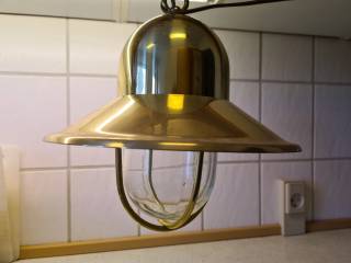 Skibslamper messing