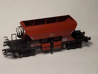 Modeltogvogn - Fleischmann bundtømmervogn