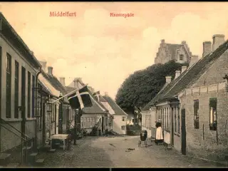 Middelfart - Knorregade - J.G. Kreutzers Papir u/n - Ubrugt