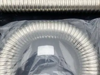 Varmeskjolde til MC forrør, fleksible stålrør, NYE