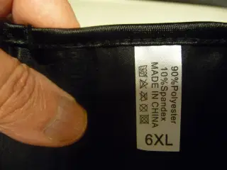 corset str 6XL XXXXXXL sort 
