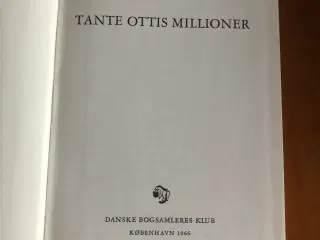 Bog: Tante Ottis Millioner af Carlo Andersen
