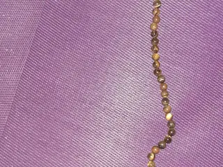 Tiger Eye perler på snor- afrikanske.8 mm-47 styk.