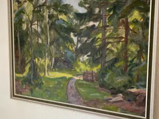 Oliemaleri Vilhelm Henriques