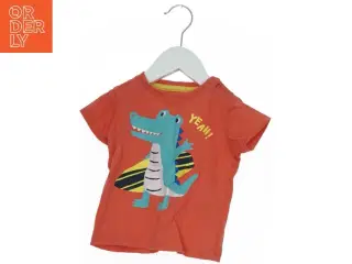 T-shirt med krokodillemotiv (str. 80)