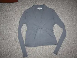 J&W – Paris Ribbed Silk Sweater Tu str. S 80% silk