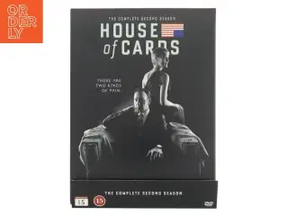 House of Cards, second season med Kevin Spacey (DVD)