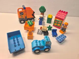 Duplo Skraldebil NR5637 med ekstra ud over sættet