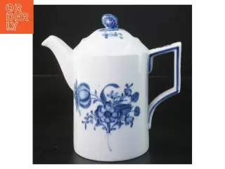 Porcelænskande med blå blomst motiv, Royal Copenhagen (str. 17 cm) fra Royal Copenhagen